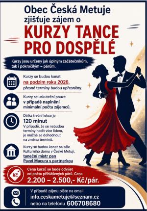 taneční 2026
